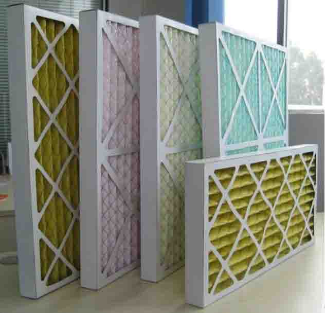 折疊式中效過濾器