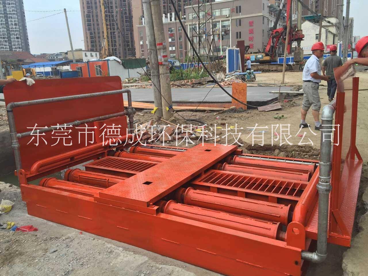 基坑滾軸式洗輪機(jī)，工地洗車機(jī)