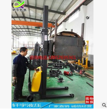 專業(yè)廠家直銷爆款特價半電動堆高車叉車液壓升高裝卸有腿現(xiàn)貨批發(fā)
