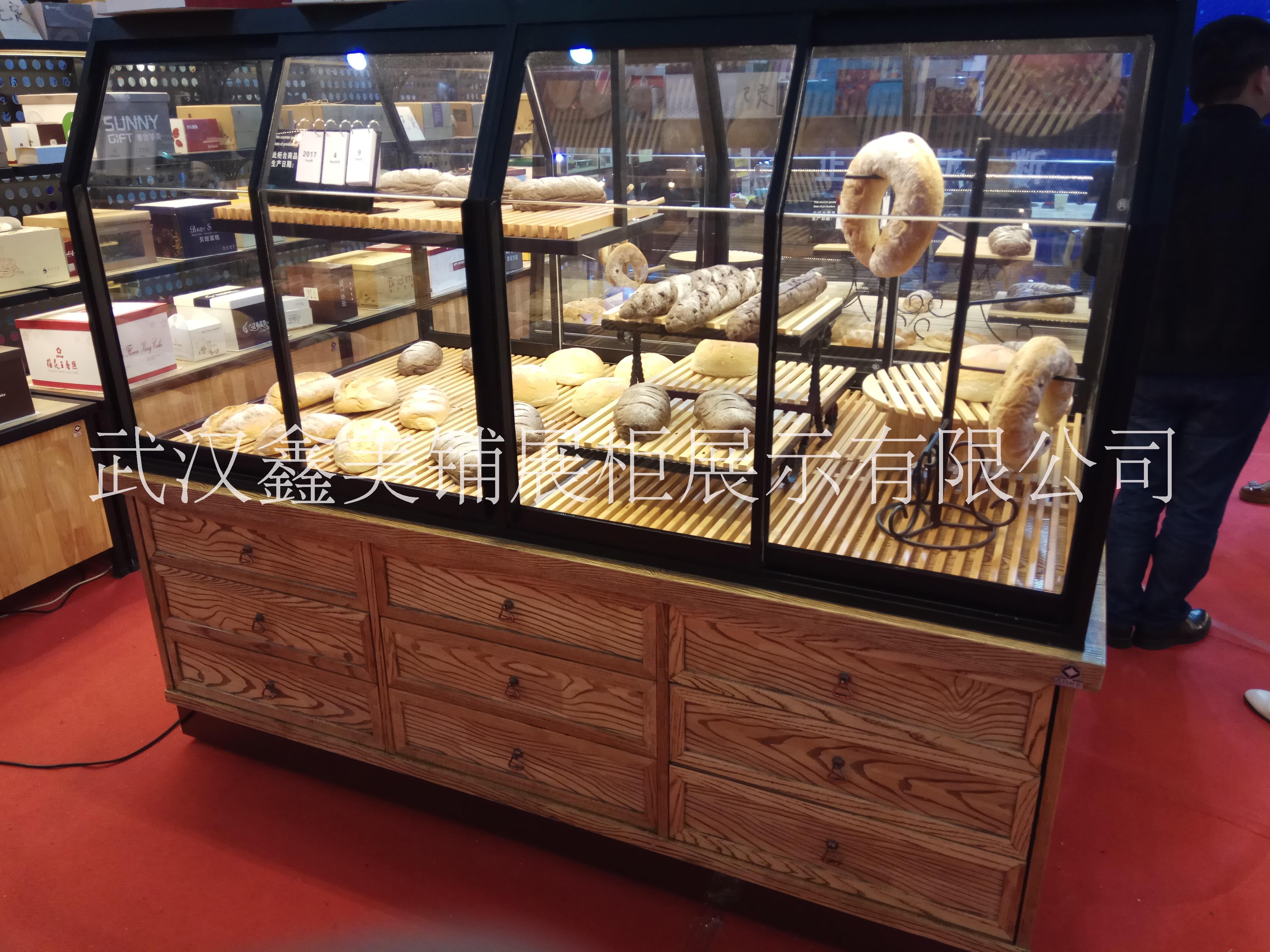面包展示柜，烘培面包展示柜價格，面包展示柜定做，面包展示柜廠家