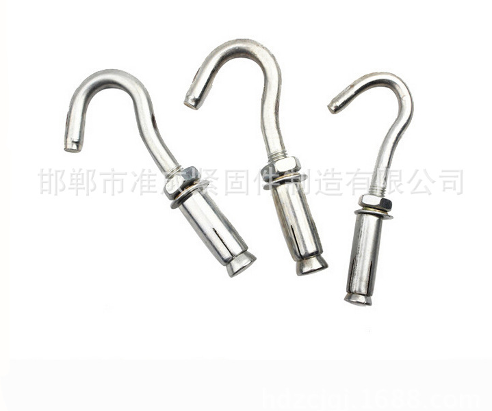 廠(chǎng)家直銷(xiāo) *膨脹鉤螺絲 藍(lán)白鍍鋅膨脹螺栓 金屬*外膨脹螺絲