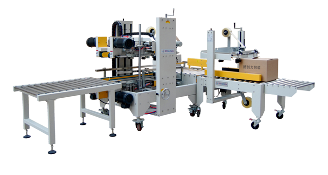 廣東佛山德創(chuàng)力生產自動角邊封箱自動四角邊封箱機工字型封箱機