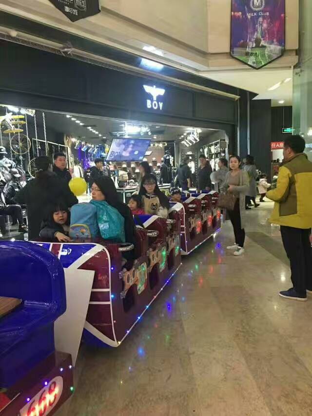 廣州小火車游樂設備@吉祥號無軌小火車@商場無軌觀光小火車直銷