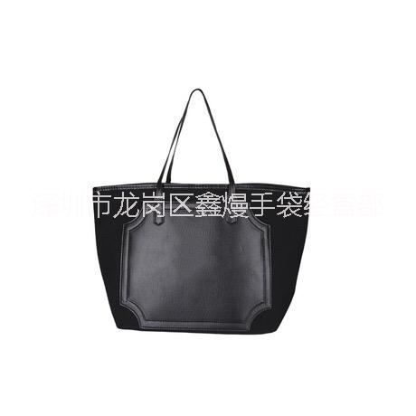 龍崗 帆布手提袋學(xué)生 黑色韓版單肩手提 帆布手提袋 韓版單肩手提 大容量