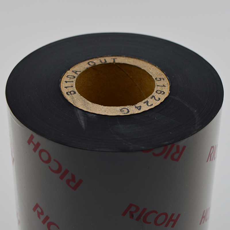 理光碳帶B110A混合基條碼掃描機(jī)色帶 RICOH黑色
