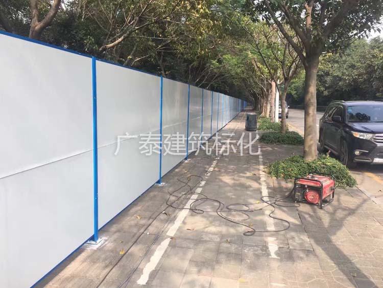 深圳工地圍墻擋板 道路施工圍檔馬路護(hù)欄工地地鐵隔離圍擋  彩鋼圍擋 彩鋼圍擋價格 彩鋼圍擋哪家好
