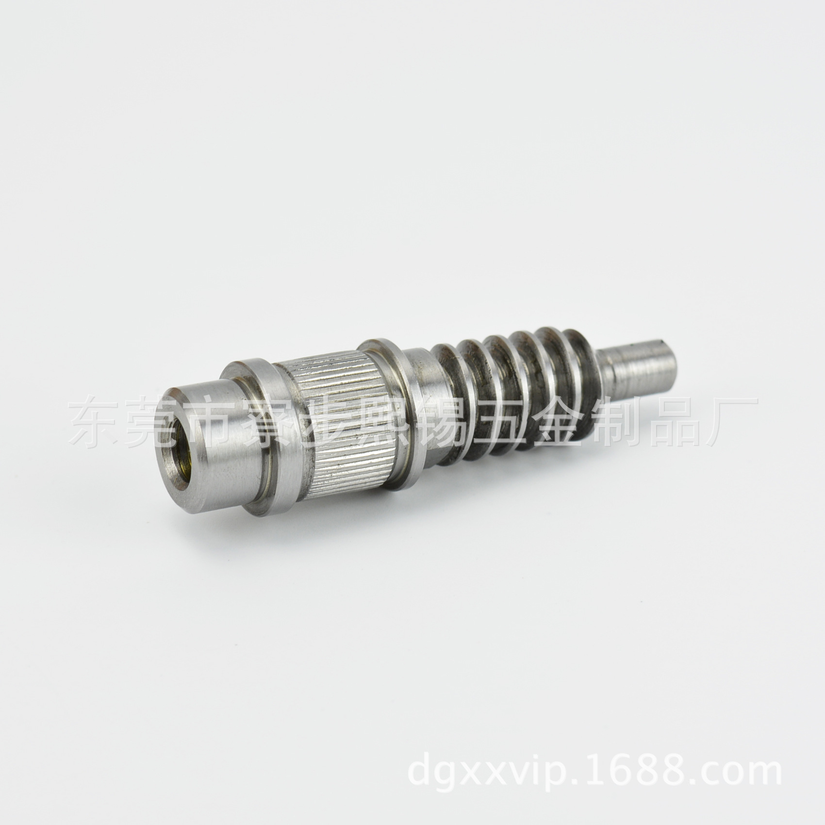 可定制不銹鋼單頭蝸輪軸 漁具配件廠家 五金配件銅碼鎖