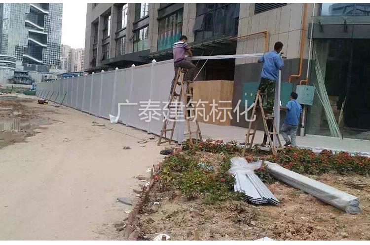 地鐵施工圍擋 市政圍擋pvc圍擋施工圍閉建筑護欄 安全設(shè)施圍擋 PVC圍擋