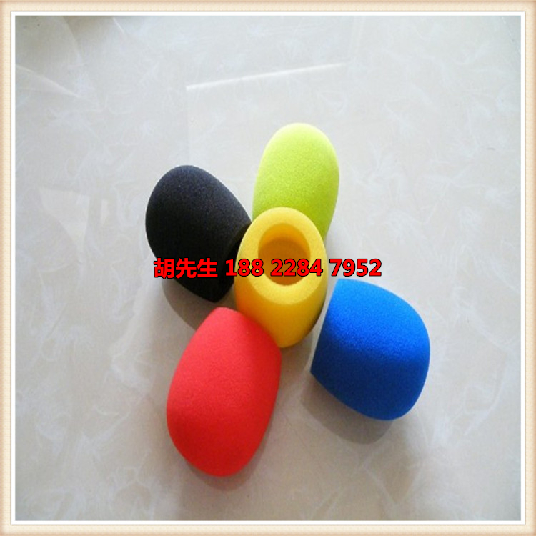 話筒海綿套內(nèi)罩外套 東莞廠家專業(yè)定制生產(chǎn) 話筒海綿內(nèi)罩內(nèi)膽 海綿防噴罩 話筒外套
