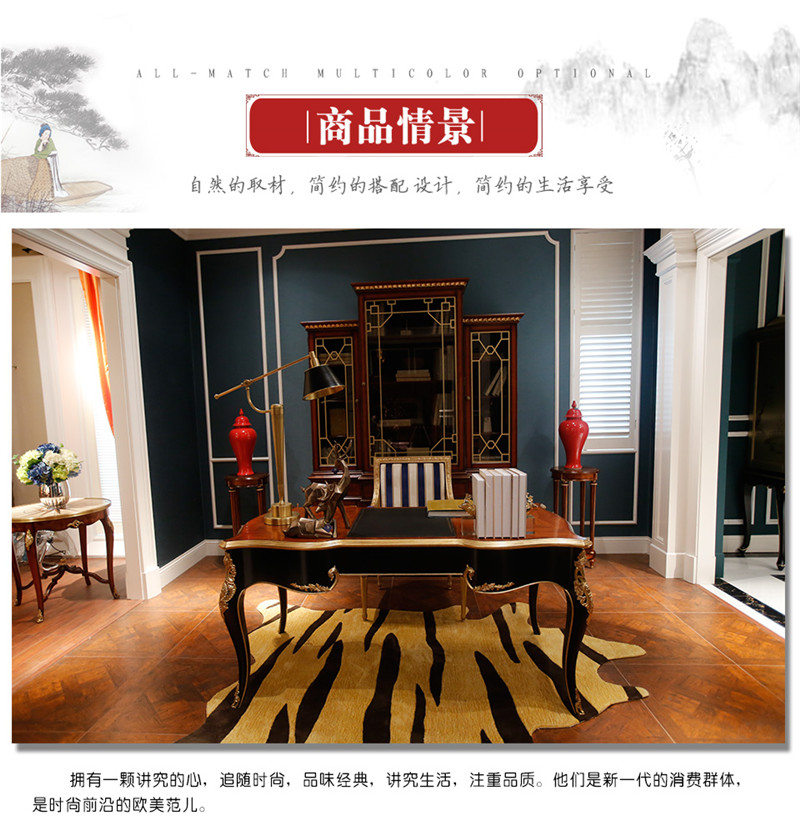 書桌尺寸，實木書桌價格，實木書桌圖片大全