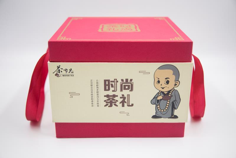 上海天津中秋節(jié)送客戶的商務(wù)禮品【茶師兄養(yǎng)生柑普茶禮品】廠家送禮佳品
