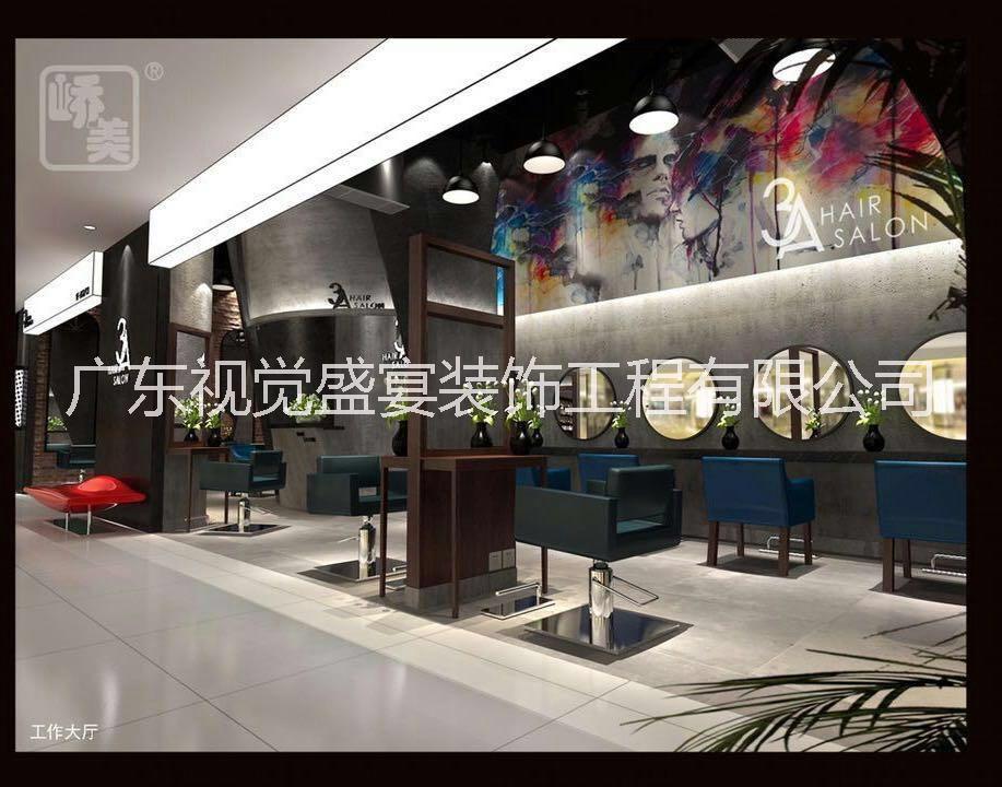 理發(fā)店裝修設(shè)計(jì)及施工