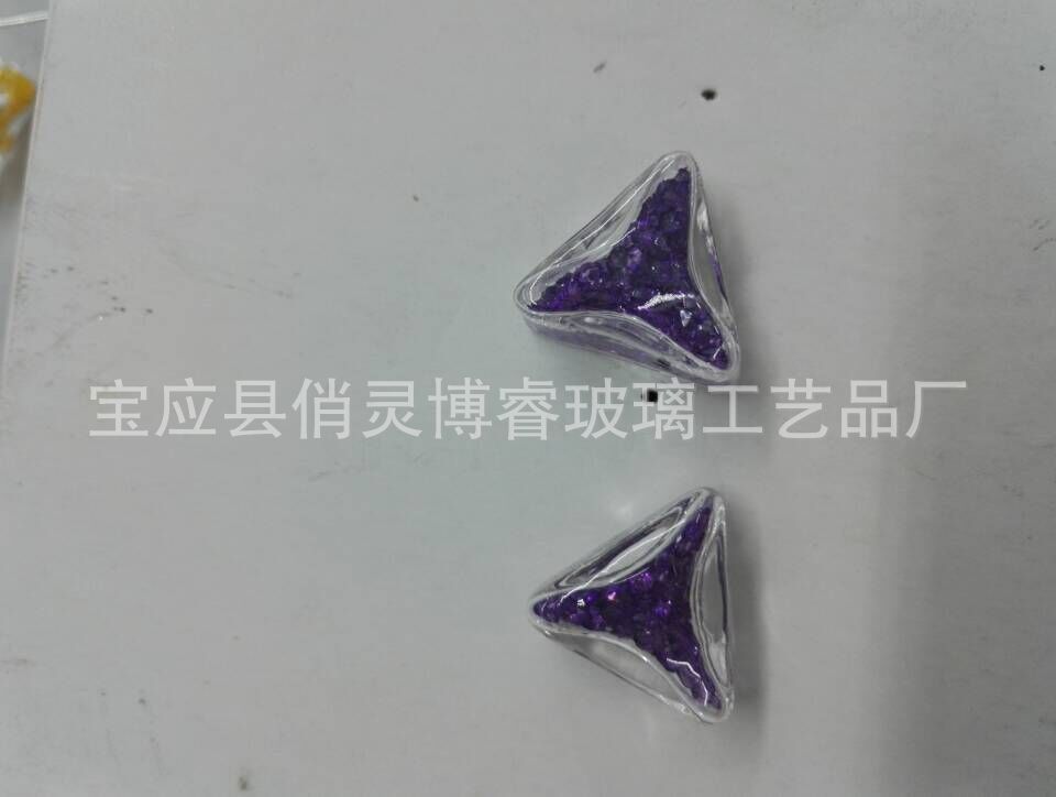 新款韓版創(chuàng)意耳釘 玻璃飾品耳釘時(shí)尚耳釘 三角形耳釘 可定制 韓版耳釘