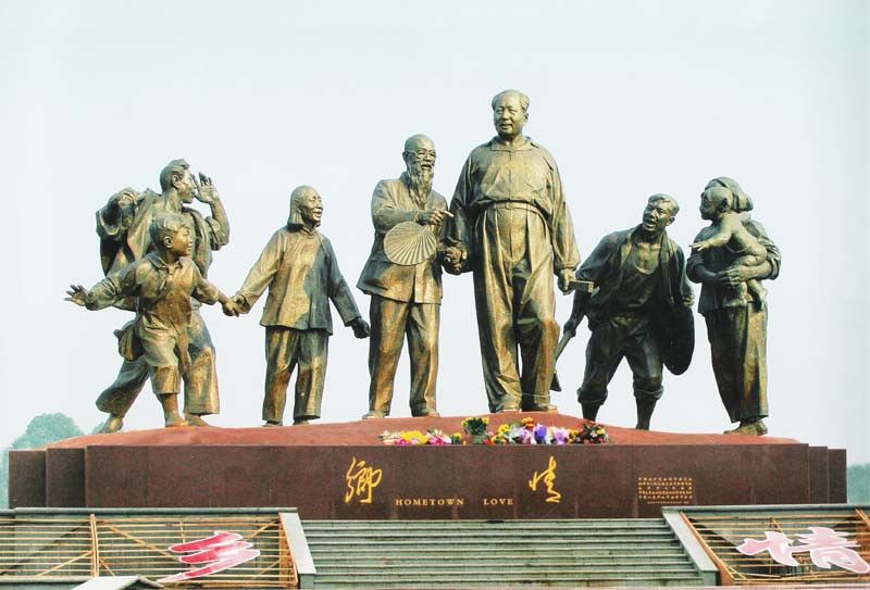 偉人雕塑價(jià)格 大型城市人物雕塑