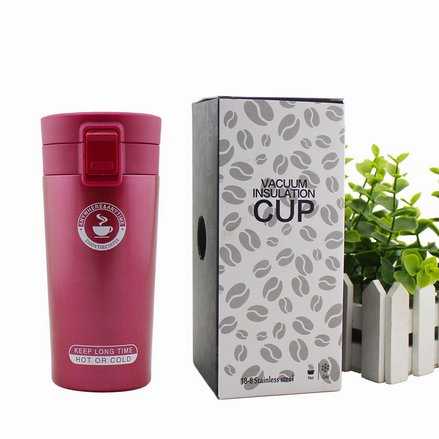 新款304真空不銹鋼汽車載保溫杯日本咖啡杯時尚廠家定制廣告禮品