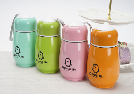 不銹鋼保溫杯企鵝杯廠家現(xiàn)貨批發(fā)創(chuàng)意卡通兒童壺水杯禮品批發(fā)代發(fā)