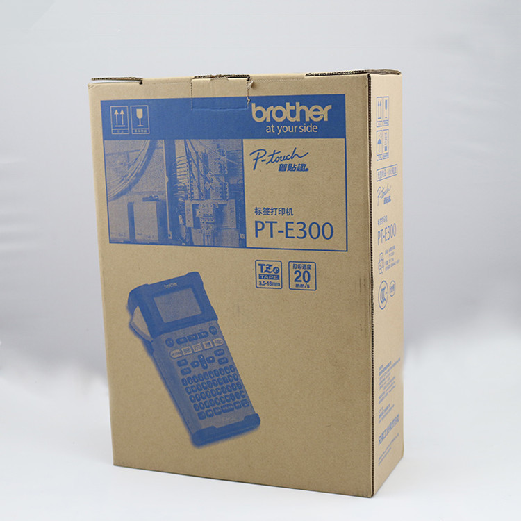 Brother兄弟標(biāo)簽機(jī) PT-E300便攜式電信 電力 線纜標(biāo)簽機(jī)代替7600