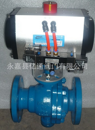 長(zhǎng)期供應(yīng)氣動(dòng)球閥dn80 氣動(dòng)v型調(diào)節(jié)球閥