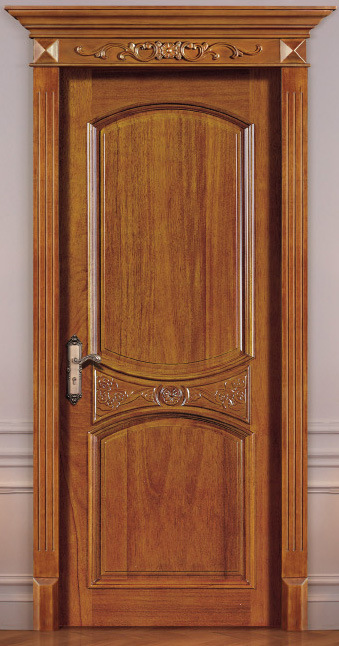 宏德門業(yè)*雕花實木門系列D414款廠家直銷歡迎訂購