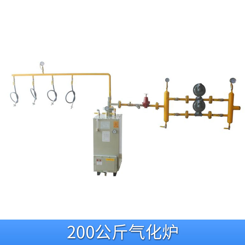 酒店工業(yè)供氣設(shè)備200公斤氣化爐燃?xì)夥辣瑲饣髦邪顨饣癄t廠家直銷