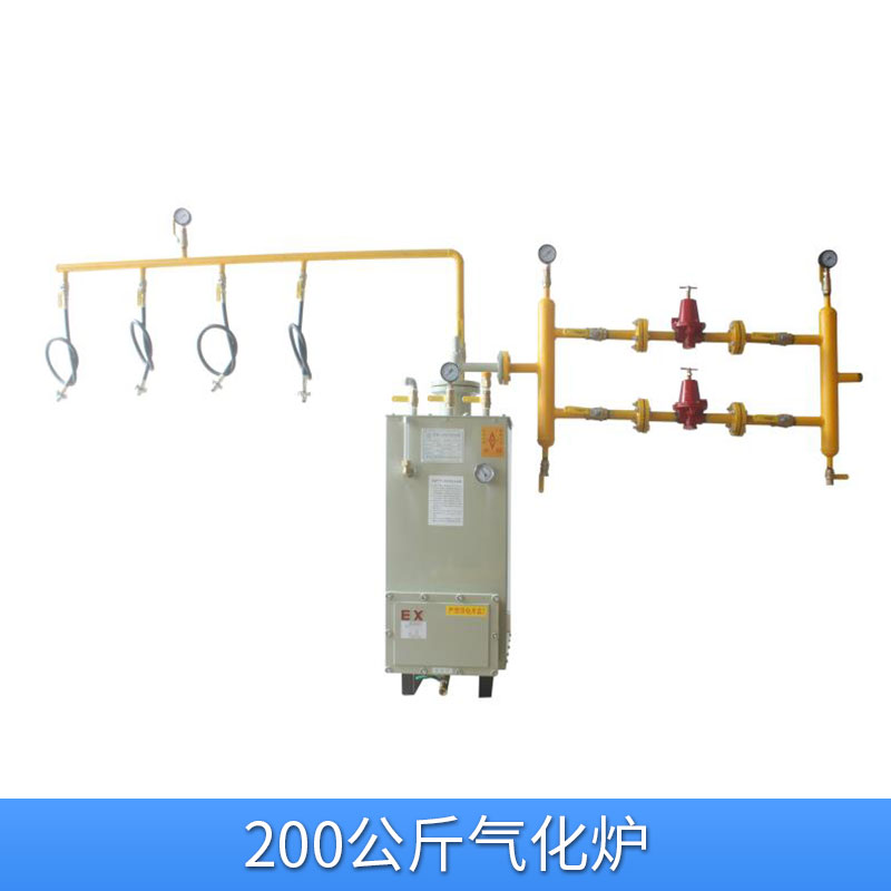 酒店工業(yè)供氣設(shè)備200公斤氣化爐燃?xì)夥辣瑲饣髦邪顨饣癄t廠家直銷