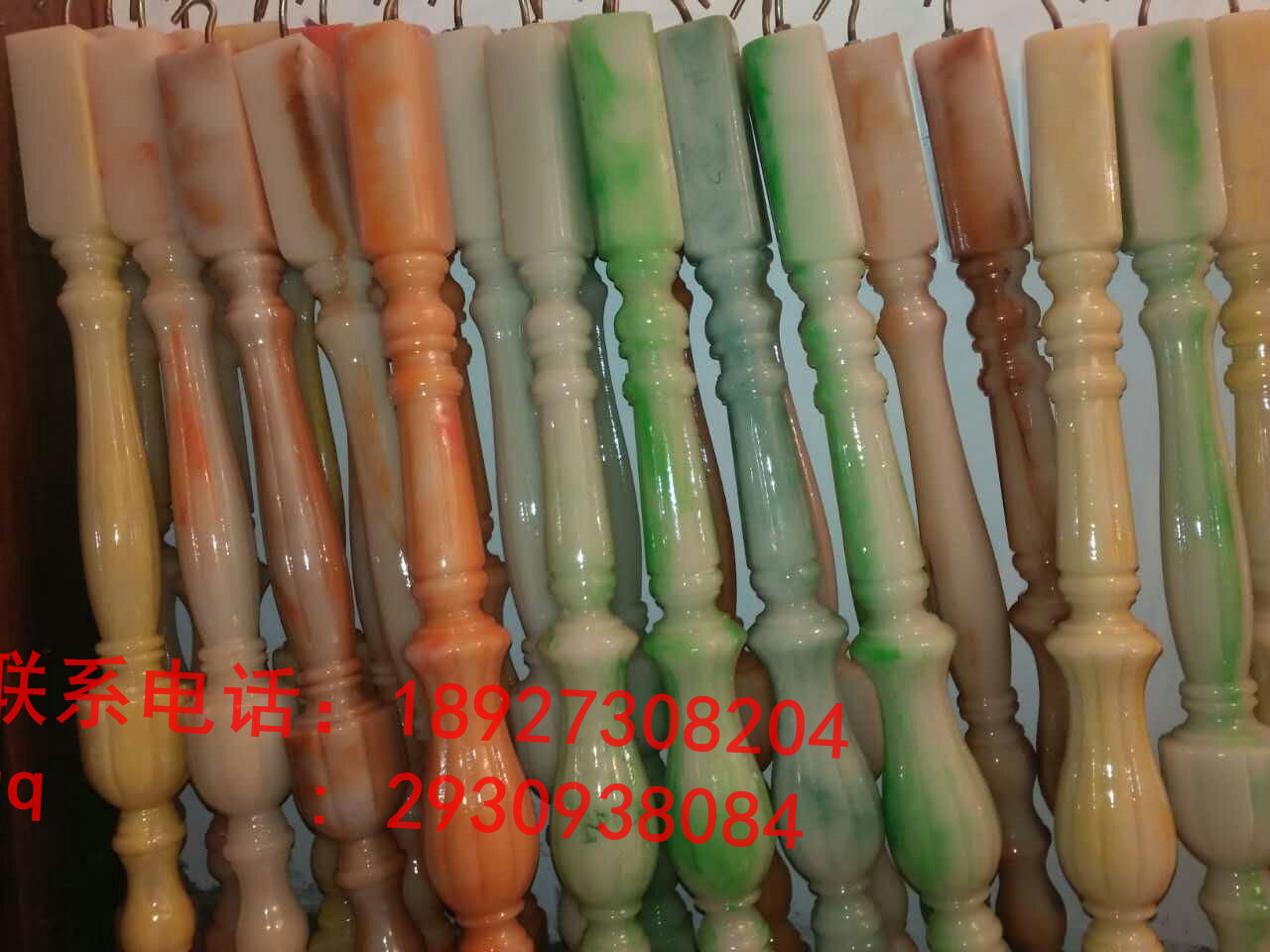 瑪瑙玉石樓梯扶手硅膠模具 玉石欄桿模具技術支持 小柱硅膠模具