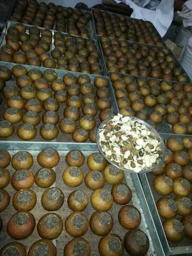 小青柑加工 新會(huì)柑普茶批發(fā)貨源