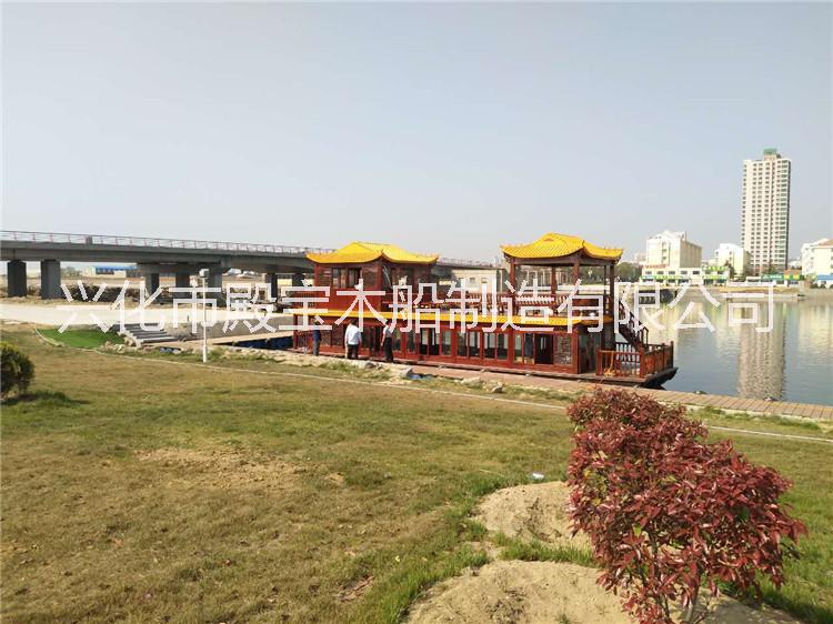 畫(huà)舫船傳統(tǒng)觀光船 公園旅游船生產(chǎn)定制廠家
