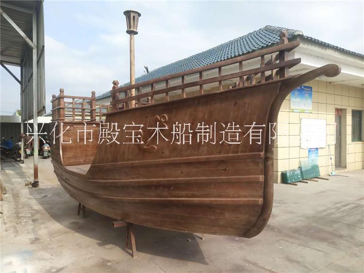 殿寶木船供應(yīng)海盜船 景觀海盜帆船 室內(nèi)擺件裝飾木船