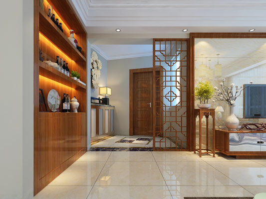 現(xiàn)代花園現(xiàn)代中式