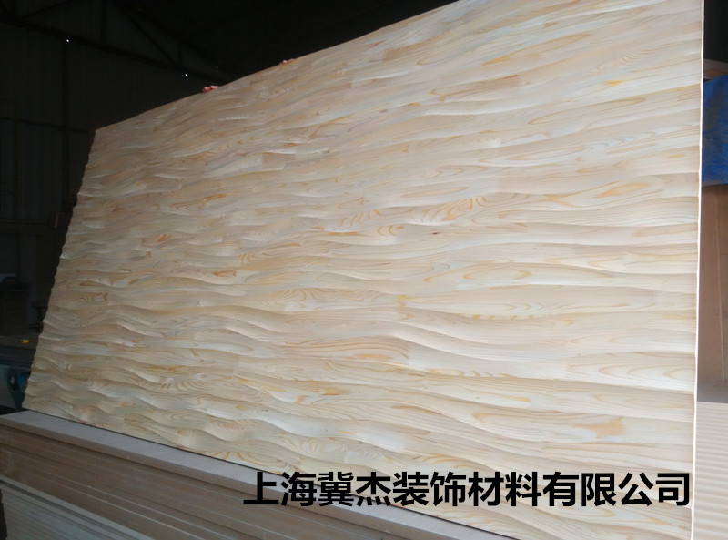 實木水波浪裝飾板 實木背景墻 異形波浪板 飾面板 上海生產(chǎn)波浪板廠家