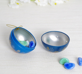 糖果盒 圣誕球禮品 圣誕球定制 掛飾球