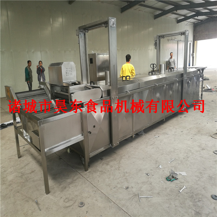 電加熱油條油炸流水線(xiàn)  油條油炸設(shè)備