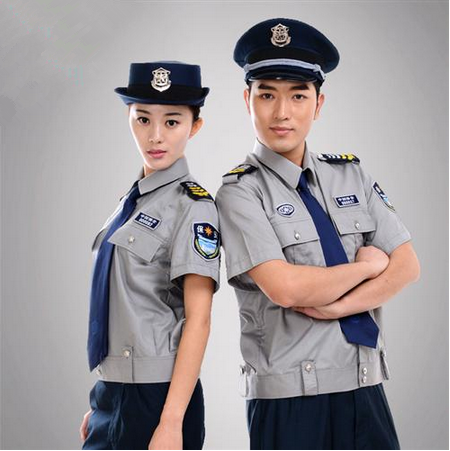 夏季保安工作服定制  工人工服定