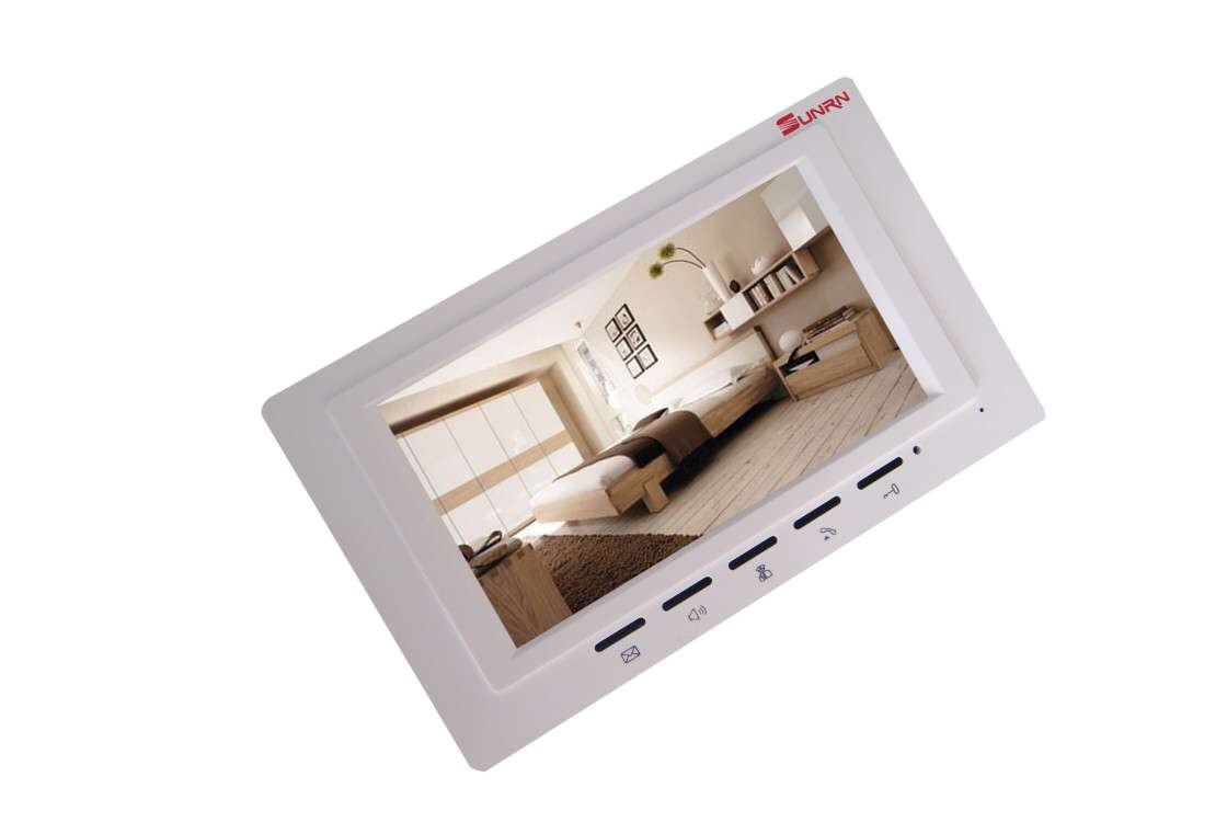 珠海三潤廠家直銷供應可視7寸對講分機SR-100FH帶防區(qū)