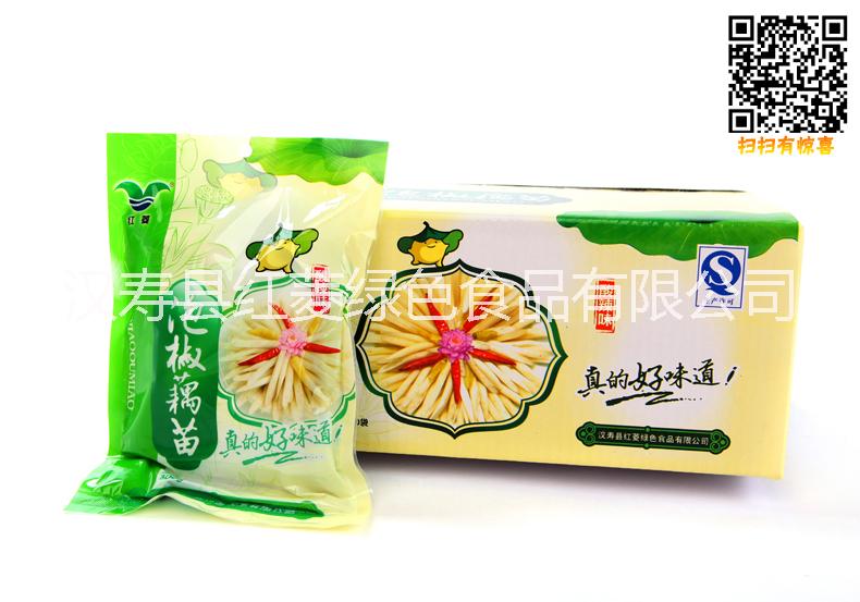 紅菱牌藕帶 酸辣藕帶 泡菜下飯菜醬菜湘菜特色菜400g/袋
