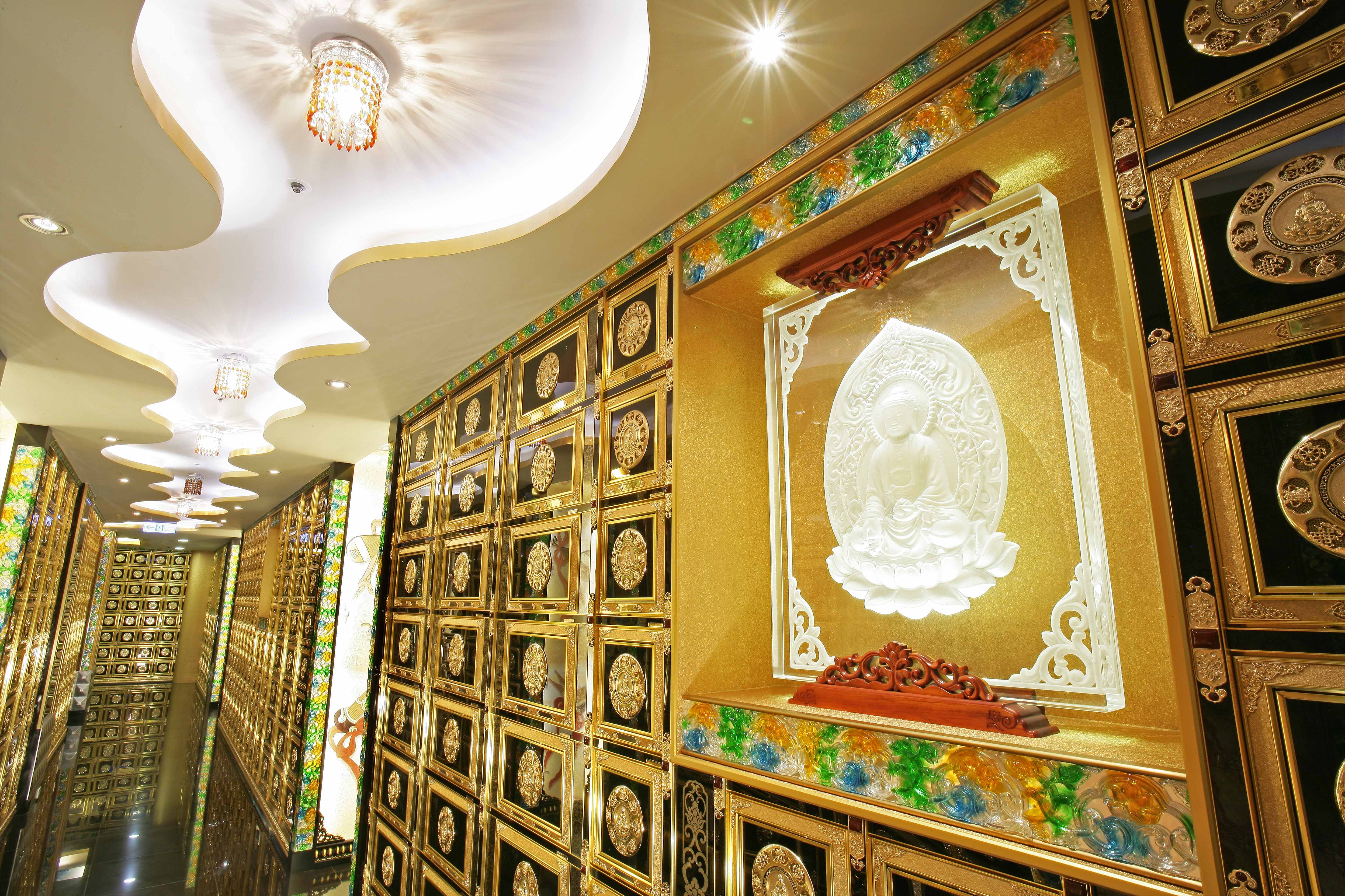 骨灰存放架  骨灰架  萬佛墻   海會樓