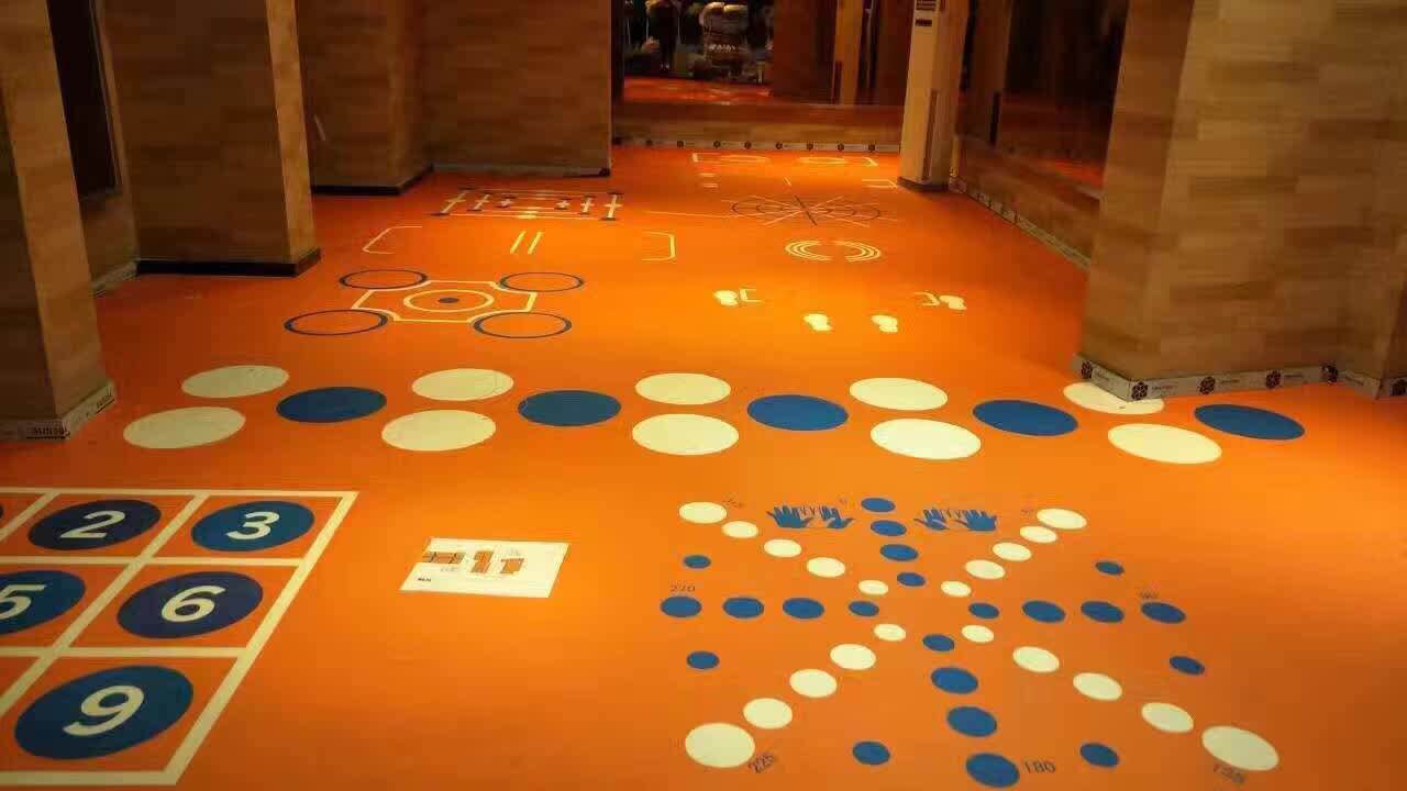 羽毛球館籃球場用PVC地板