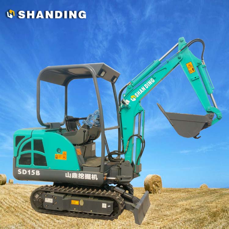 山東省小型挖土機價格    山鼎小挖機新款報價表