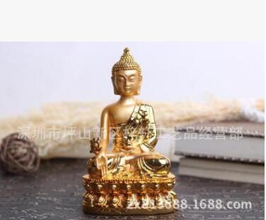 琉璃如來佛像開光仿銅玉藥師佛像擺件隨身佛家居供奉禮品佛像批發(fā)
