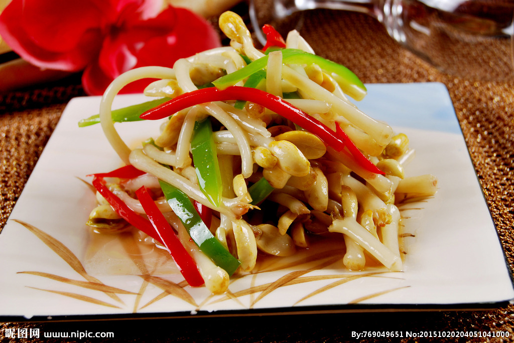 水聲牌泡椒花生苗（花生芽）400g/袋酸辣味 宴席酒席特色菜湖南特產(chǎn)