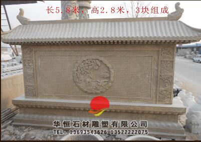 石雕護(hù)欄欄板各式石質(zhì)雕刻欄桿定制石雕工藝華恒石材雕塑廠家