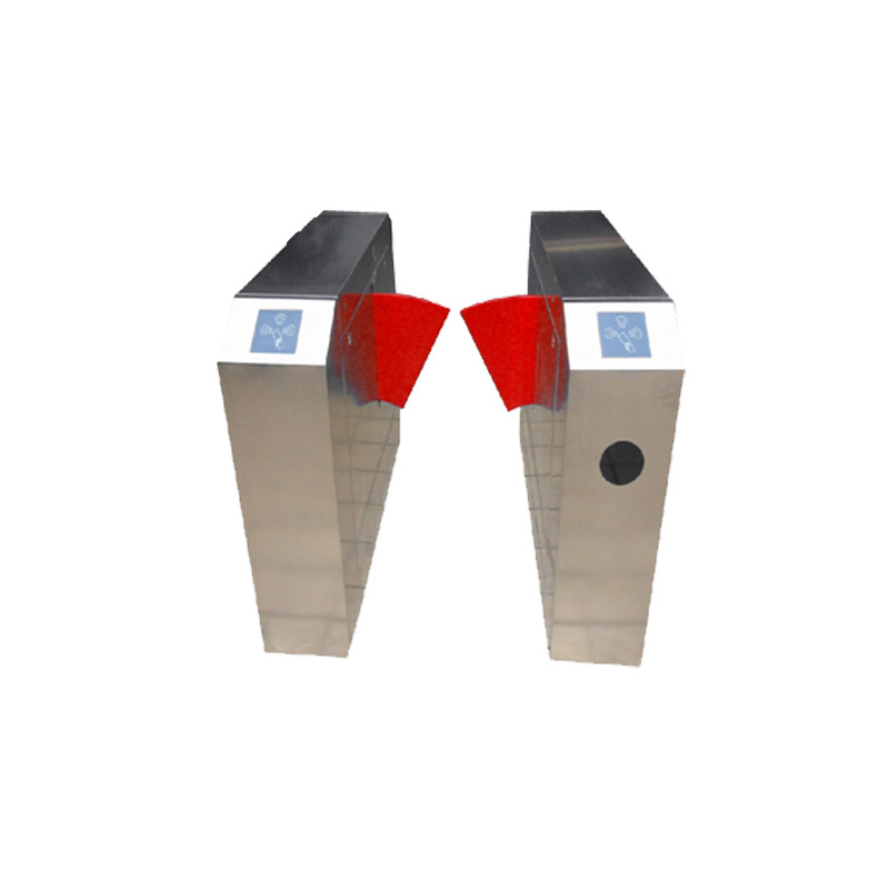 智能紅外人臉識(shí)別刷卡捷恒安JHA301橋式斜面翼閘