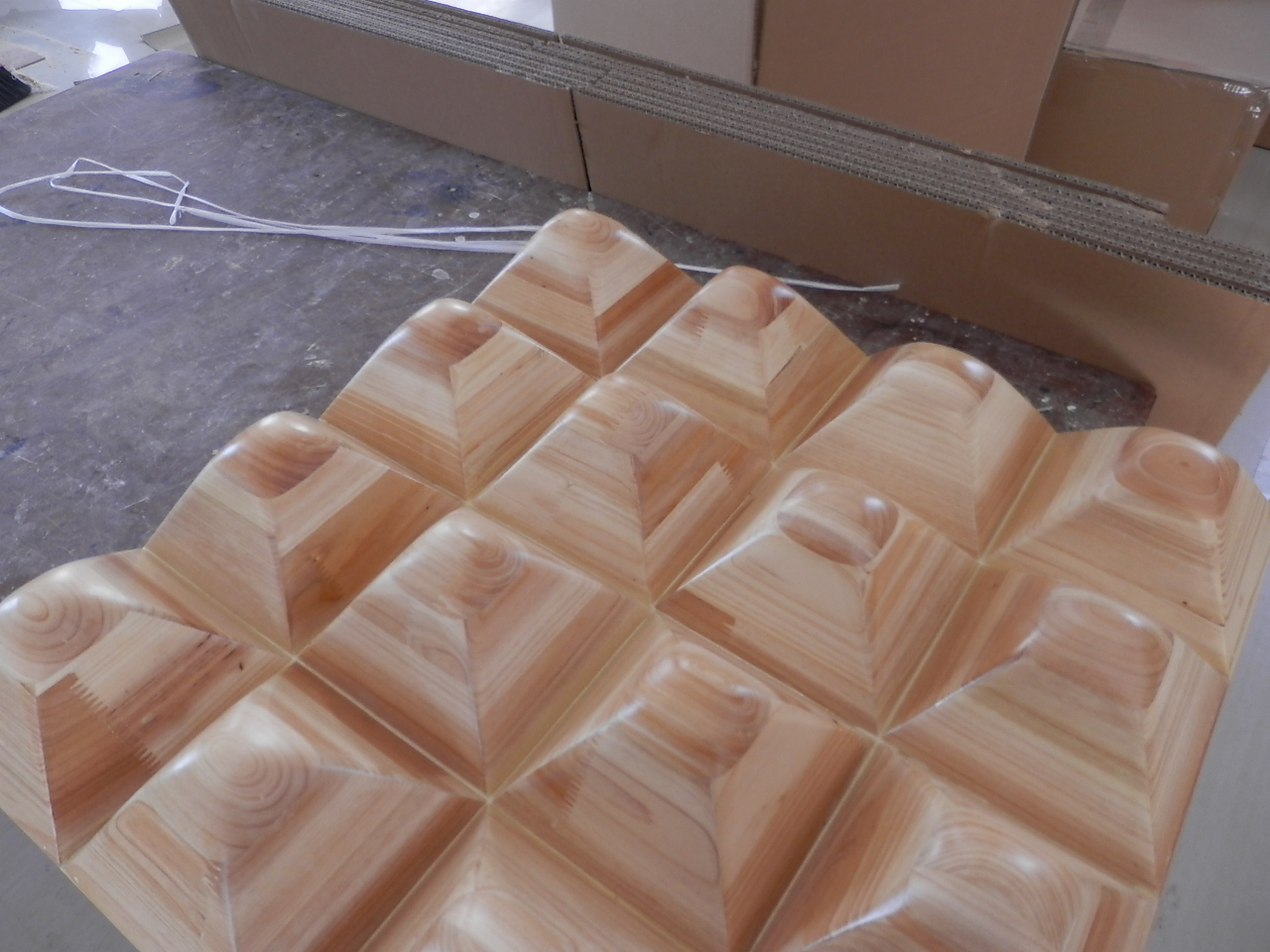 圓球擴散板 音樂廳家庭影院吸音擴散體 環(huán)保設計裝修擴散板可定制