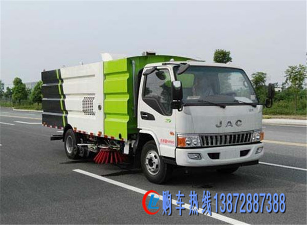 江淮水箱4方/垃圾箱4方洗掃車國五