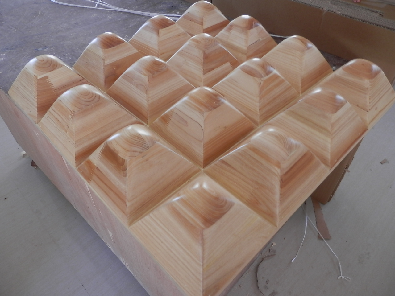 圓球擴散板 音樂廳家庭影院吸音擴散體 環(huán)保設計裝修擴散板可定制