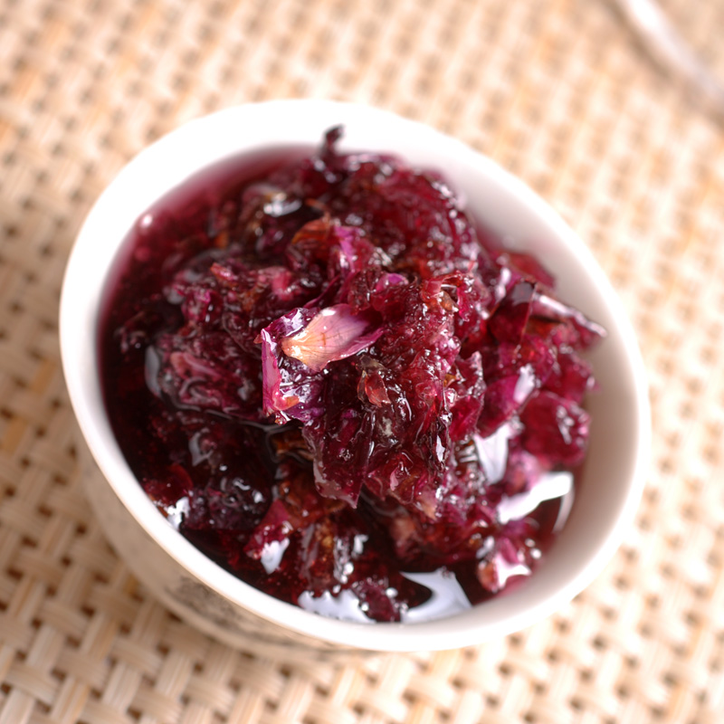 云南特產(chǎn) 食用玫瑰 玫瑰花釀綾悅花語(yǔ)400克玫瑰糖 鮮花糖調(diào)味  云南特產(chǎn) 食用玫瑰花釀 玫瑰花醬