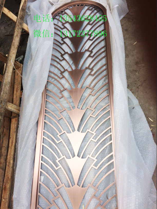 酒店不銹鋼裝飾工程廠家直銷——專業(yè)生產(chǎn)不銹鋼屏風(fēng)、不銹鋼鏤空、不銹鋼花格