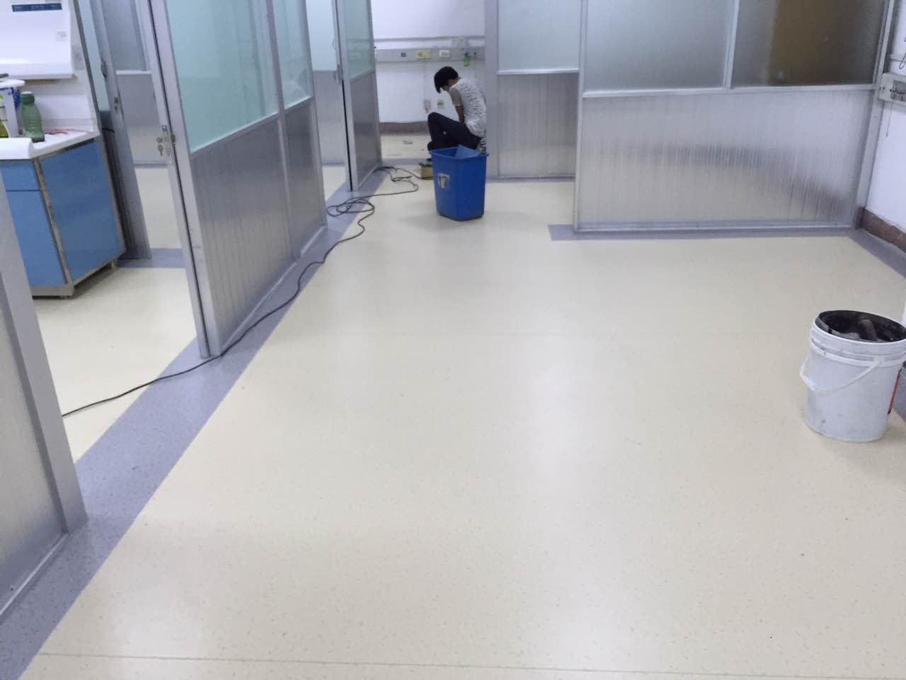 PVC阻燃防火地板