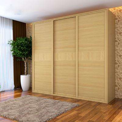 上饒纖君衣柜2017新款現(xiàn)代簡約木衣柜推拉可定制衣柜 纖君木衣柜